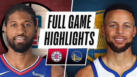 LA Clippers vs Golden State Warriors Oct 21, 2021 Game.